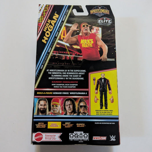 2024 WWE Mattel Elite Collection WrestleMania Vegas Hulk Hogan