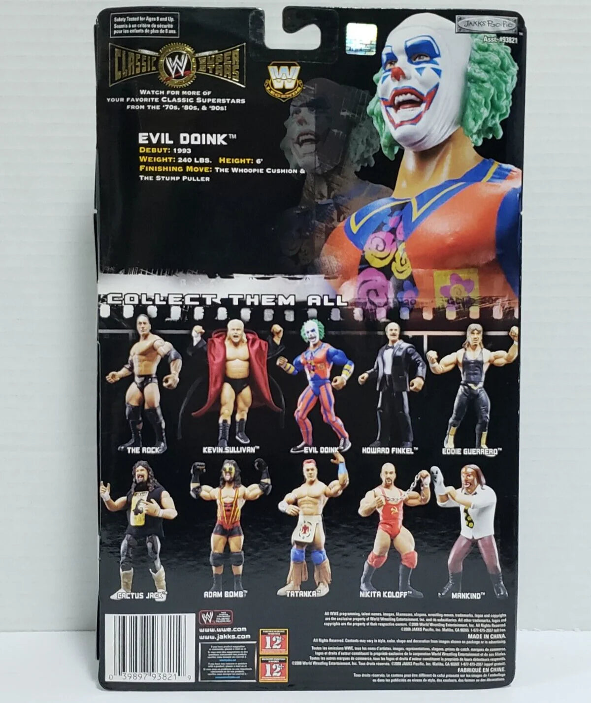 2008 WWE Jakks Pacific Classic Superstars Series 19 Doink