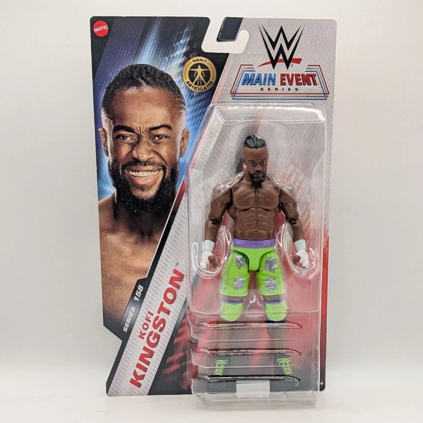 2025 WWE Mattel Main Event Series 158 Kofi Kingston