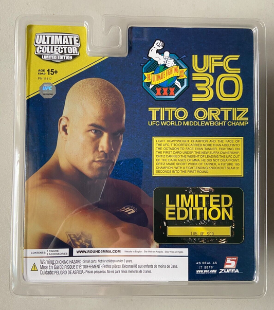 2013 Round 5 UFC 30 Ultimate Collector Tito Ortiz Limited Edition