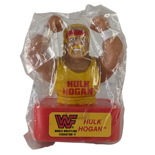 1991 WWF Noteworthy Action Superstars Stampers Hulk Hogan [Bagged]