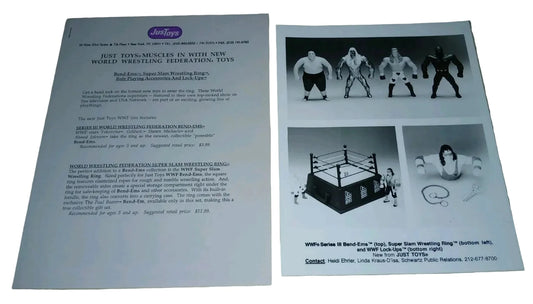 Unreleased WWF Just Toys Lock-Ups Series 1 Bret "Hitman" Hart