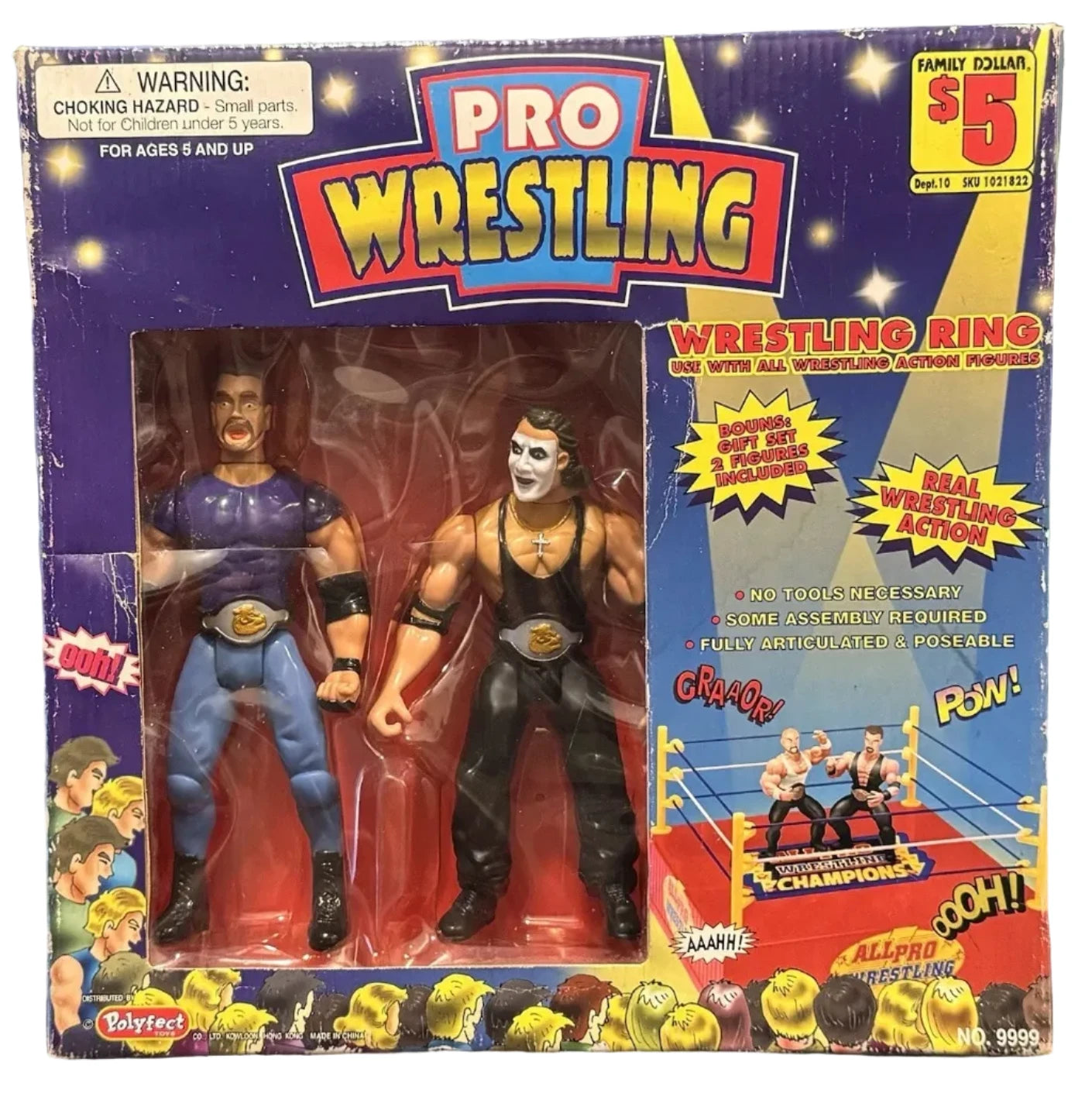 Polyfect Pro Wrestling/AllPro Wrestling Bootleg/Knockoff Wrestling Ring