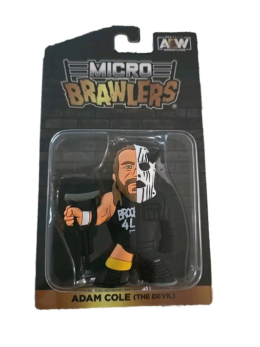 2024 AEW Pro Wrestling Tees Micro Brawlers Limited Edition Adam Cole [The Devil]
