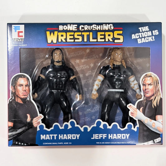 2025 FC Toys Bone Crushing Wrestlers Series 2 2-Pack: Matt Hardy & Jeff Hardy [Variant]