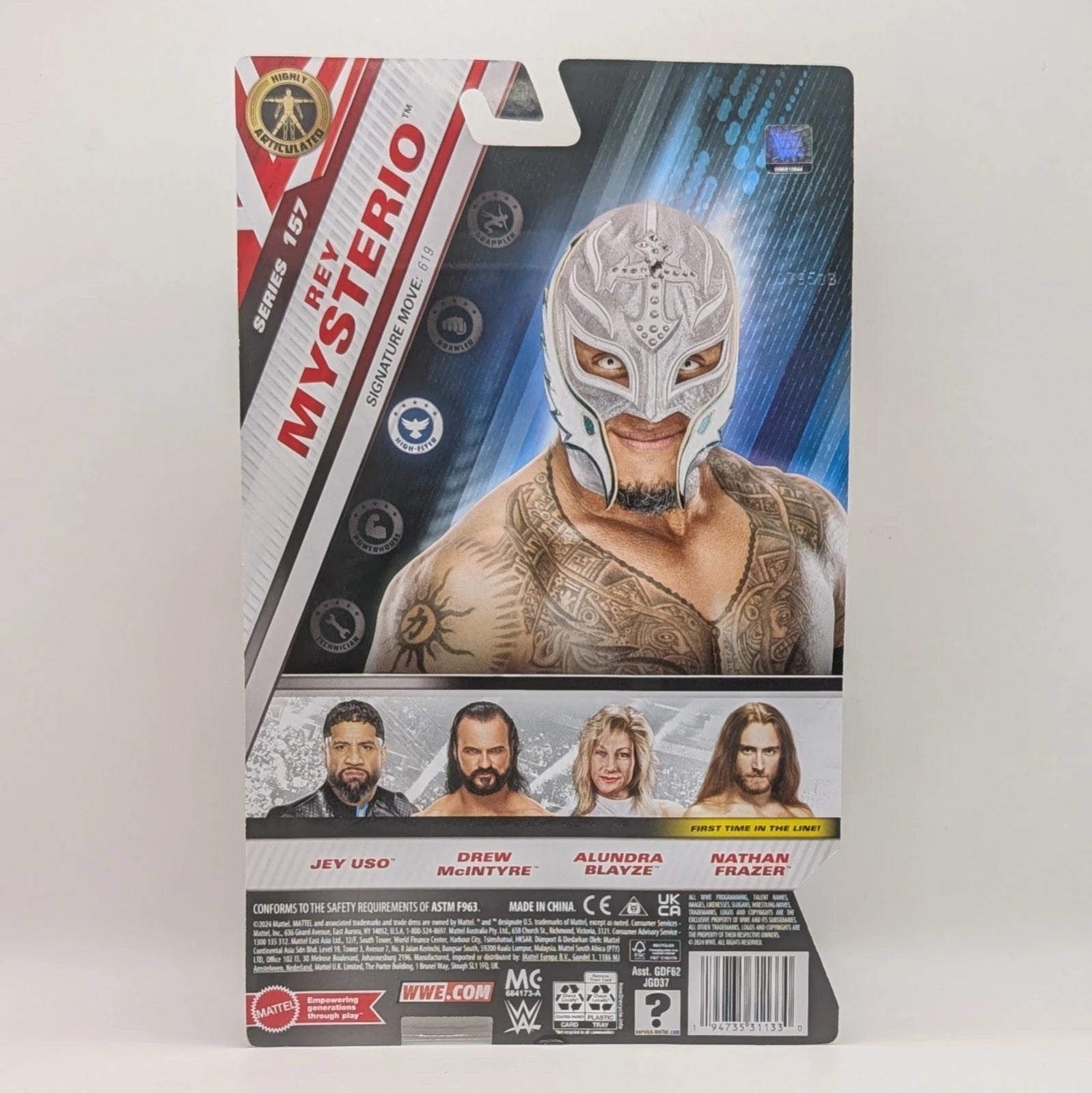 2025 WWE Mattel Main Event Series 157 Rey Mysterio – Wrestling
