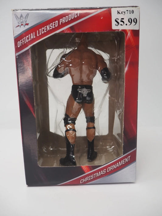 2017 WWE Kurt Adler The Rock Christmas Ornament