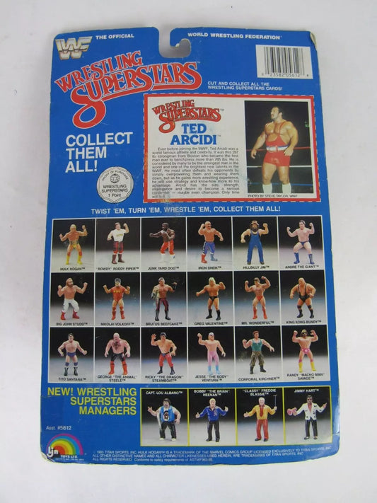1987 WWF LJN Wrestling Superstars Series 4 Ted Arcidi