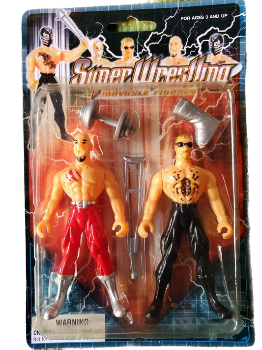 Super Wrestling Bootleg/Knockoff 2-Pack: Ivor & Cyru
