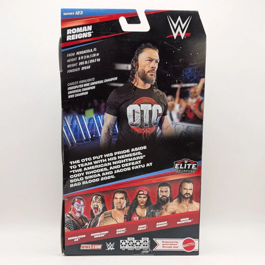 2026 WWE Mattel Elite Collection Series 123 Roman Reigns
