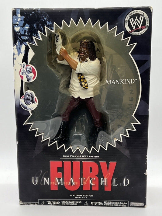 2007 WWE Jakks Pacific Unmatched Fury Series 5 Mankind
