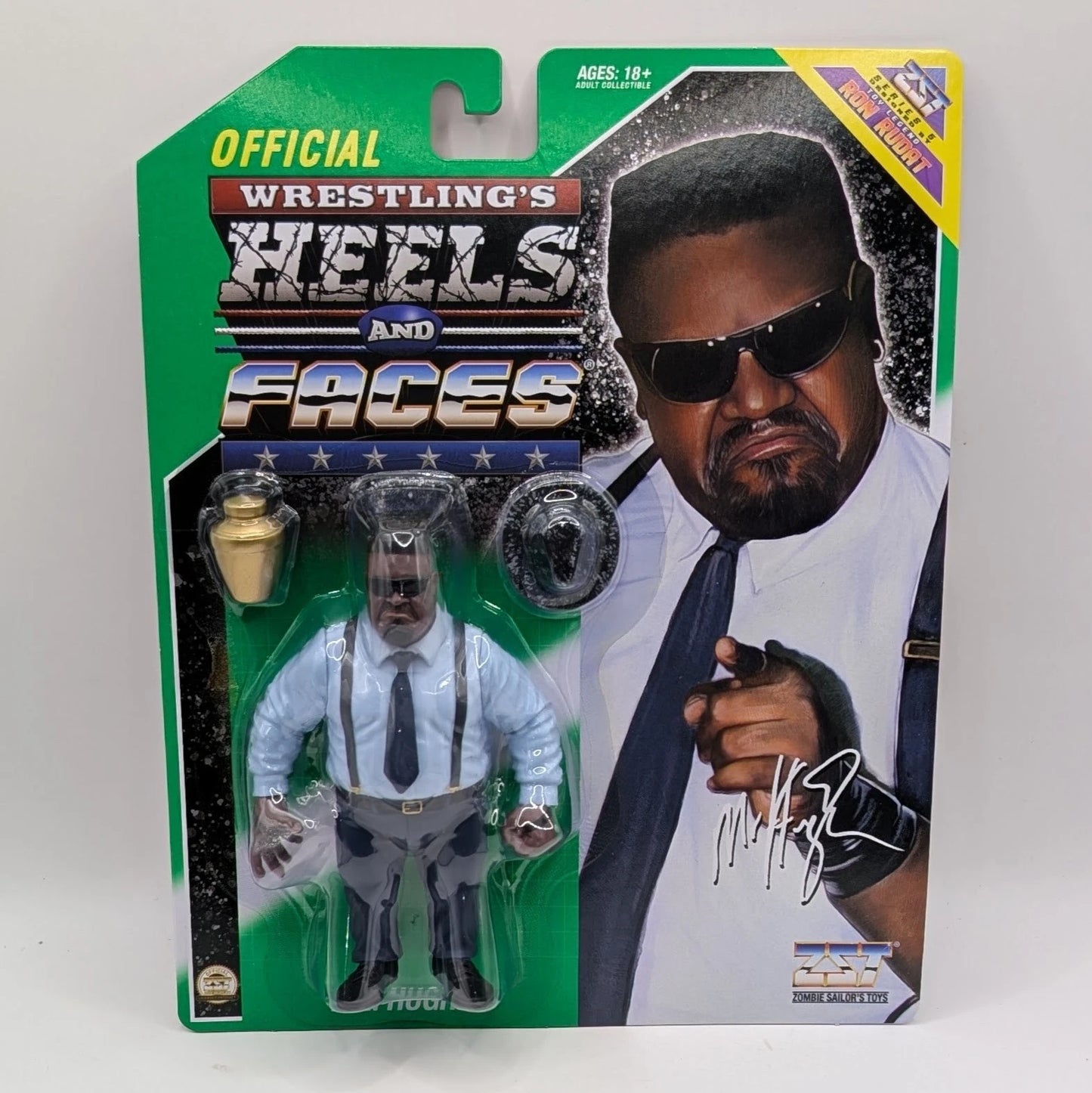 2025 Zombie Sailor's Toys Wrestling's Heels & Faces Series 5 Mr. Hughes