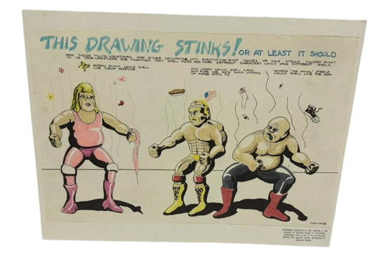 Unreleased WWF LJN Wrestling Superstars Scented Thumb Wrestlers