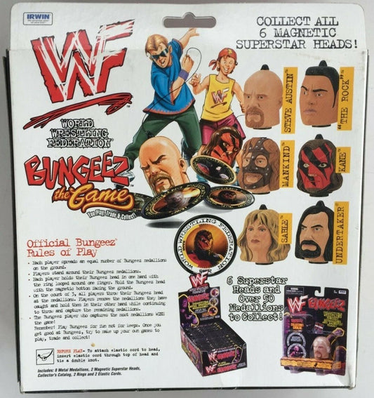 1999 WWF Irwin Toy Bungeez the Game [With Stone Cold Steve Austin & The Rock]