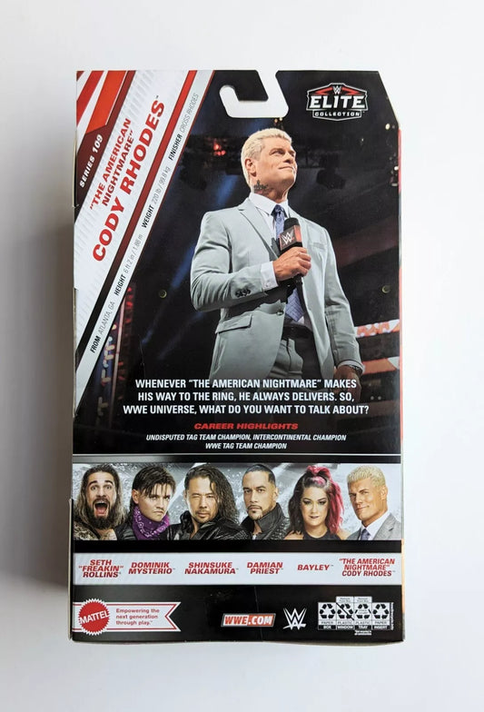 2024 WWE Mattel Elite Collection Series 109 Cody Rhodes