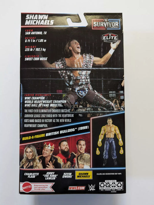 2023 WWE Mattel Elite Collection Survivor Series 6 Shawn Michaels