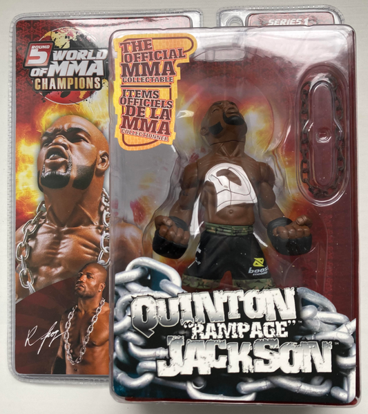 2007 Round 5 World of MMA Champions Series 1 Quinton "Rampage" Jackson [With Black Chain]