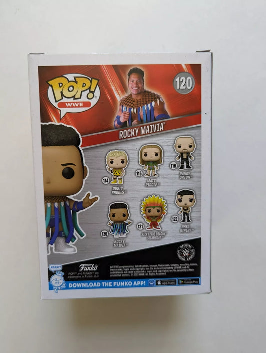 2023 WWE Funko POP! Vinyls 120 Rocky Maivia
