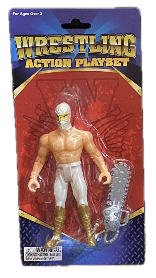 Wrestling Action Playset Bootleg/Knockoff Wrestler [Mistico]