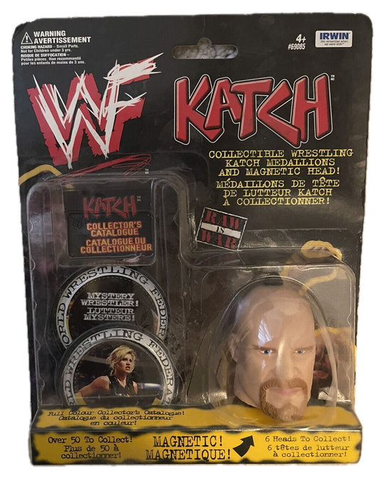 1999 WWF Irwin Toy Stone Cold Steve Austin Katch Magnetic Head