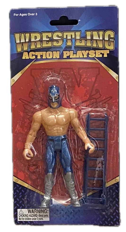 Wrestling Action Playset Bootleg/Knockoff Wrestler