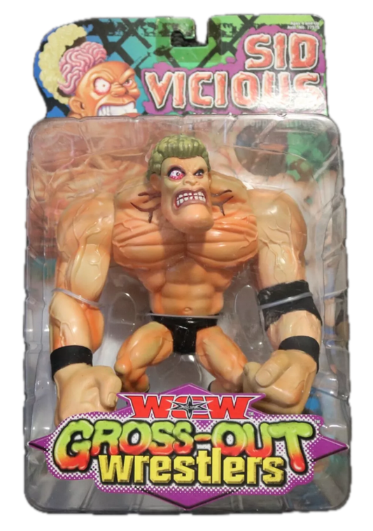 2000 WCW Toy Biz Gross-Out Wrestlers Sid Vicious