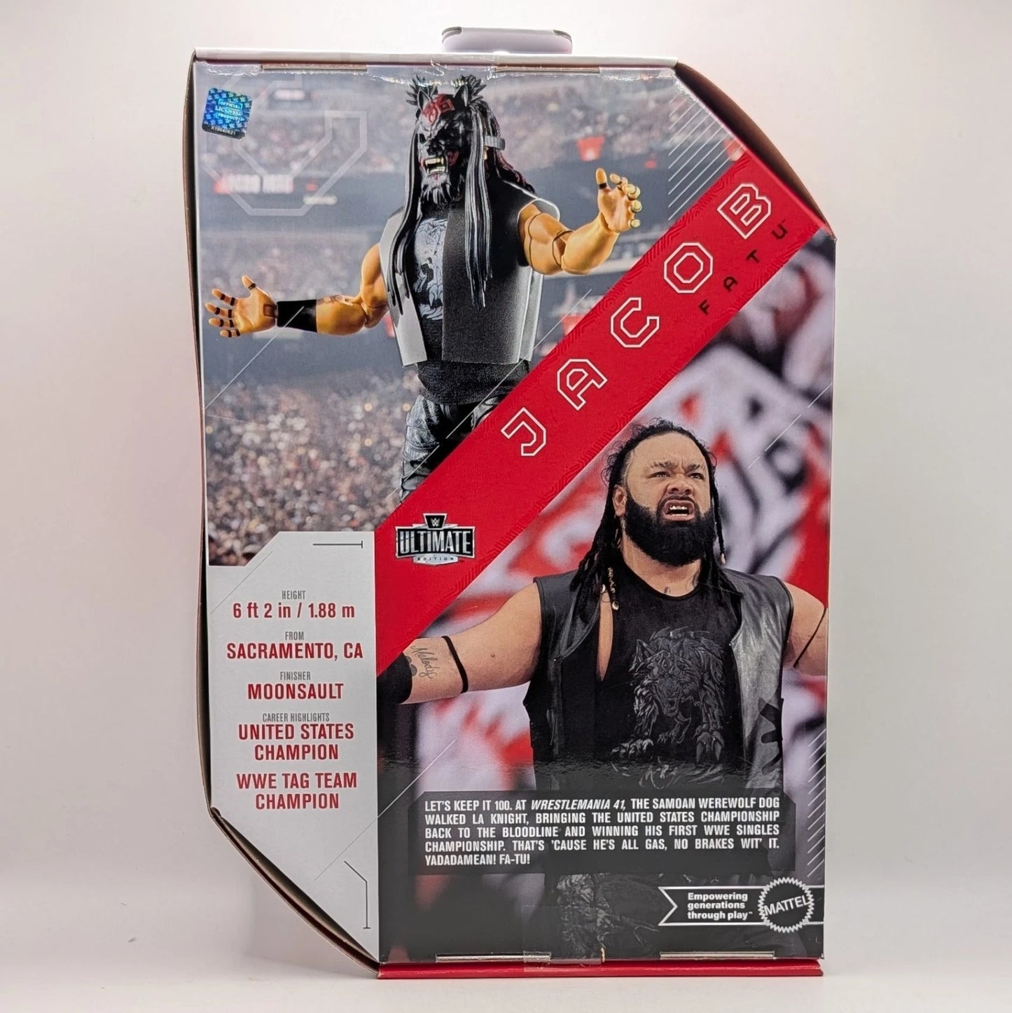 2026 WWE Mattel Ultimate Edition Series 32 Jacob Fatu