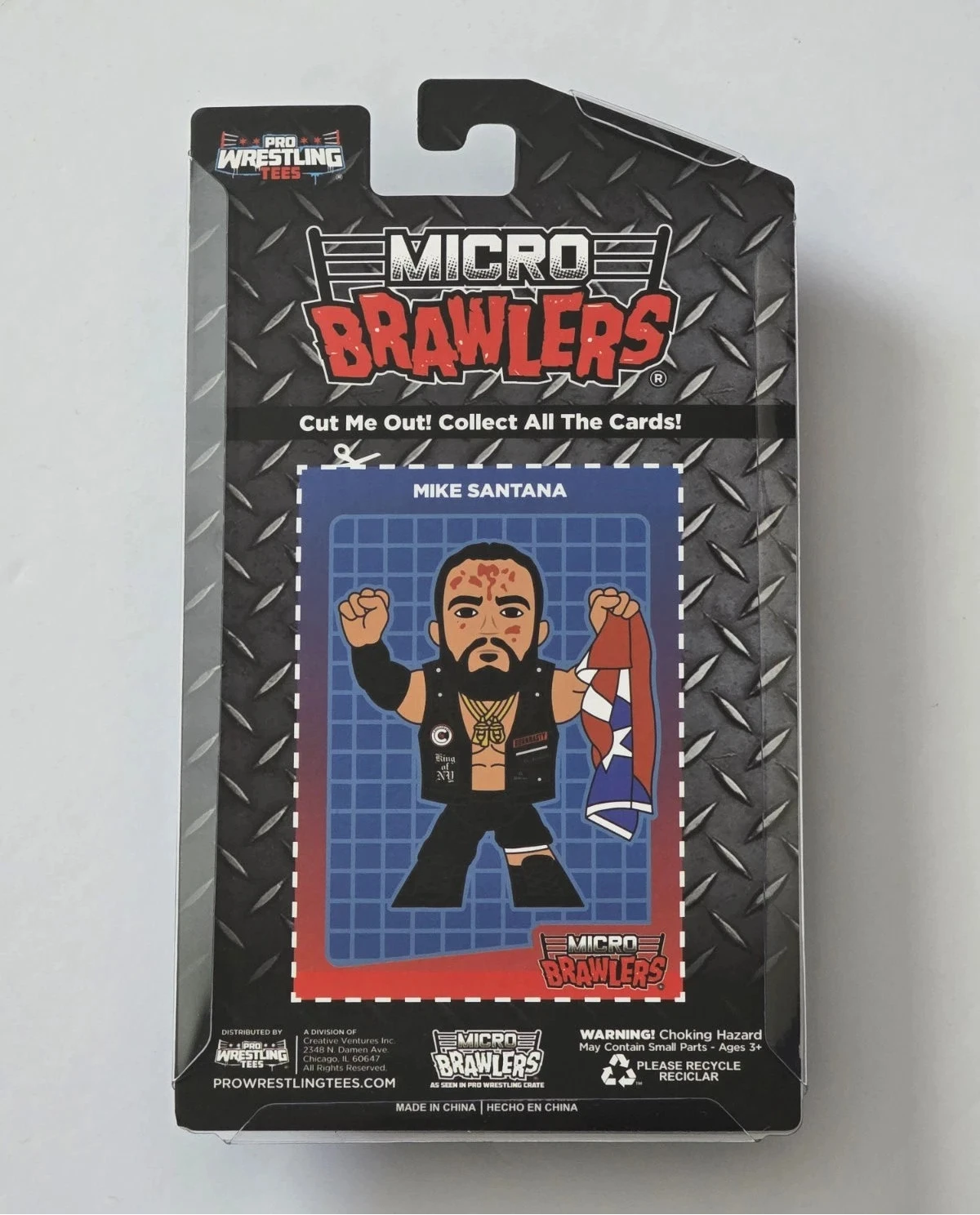 2026 Pro Wrestling Tees Crate Exclusive Mike Santana Micro Brawler [June]