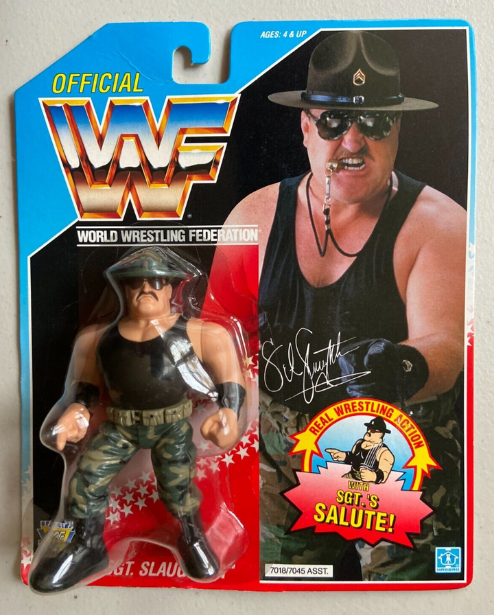 All Sgt. Slaughter Wrestling Action Figures – Wrestling Figure Database