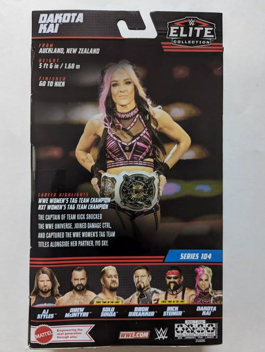 2023 WWE Mattel Elite Collection Series 104 Dakota Kai