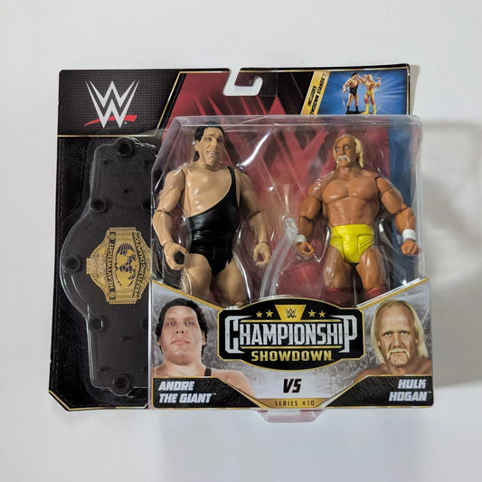 2022 WWE Mattel Basic Championship Showdown Series 10 Andre the Giant vs. Hulk Hogan