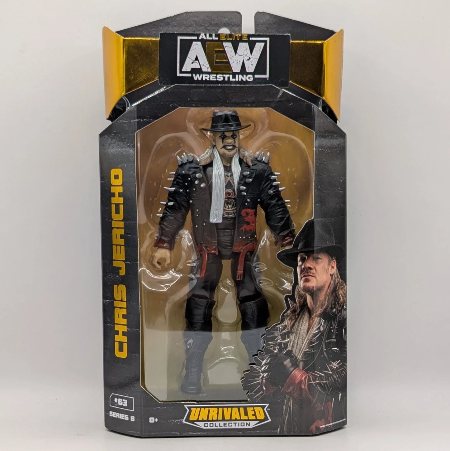 2022 AEW Jazwares Unrivaled Collection Series 8 #63 Chris Jericho