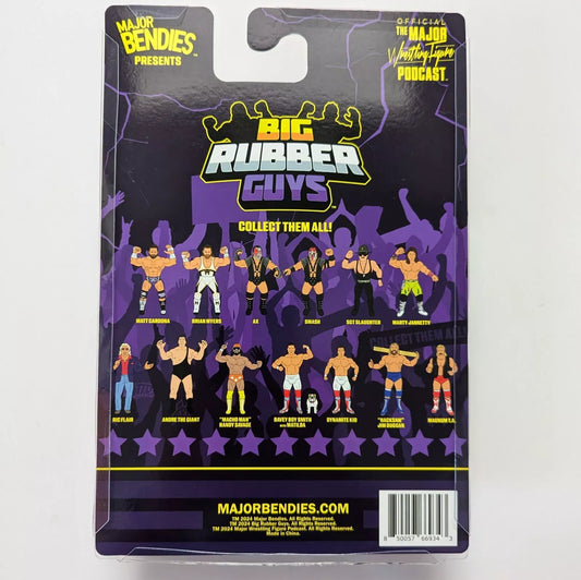 2024 Major Wrestling Figure Podcast Big Rubber Guys Series 6 Hacksaw Jim Duggan