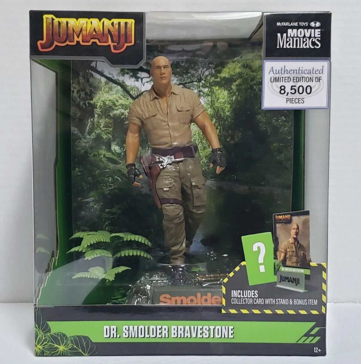2023 McFarlane Toys Jumanji Movie Maniacs Dr. Smolder Bravestone