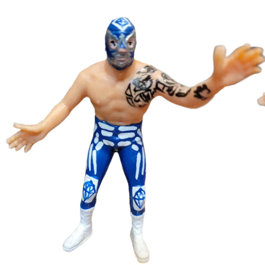 4.5" Classic Style Bootleg/Knockoff Diamante Azul