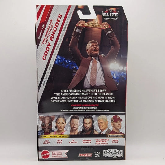 2025 WWE Mattel Elite Collection Series 120 "The American Nightmare" Cody Rhodes