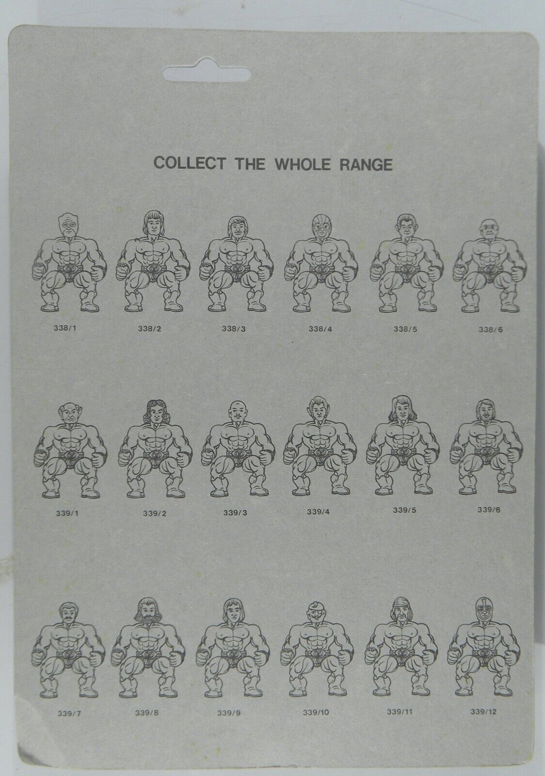 Wrestling Champions [Full Blue Card] Bootleg/Knockoff 339/1