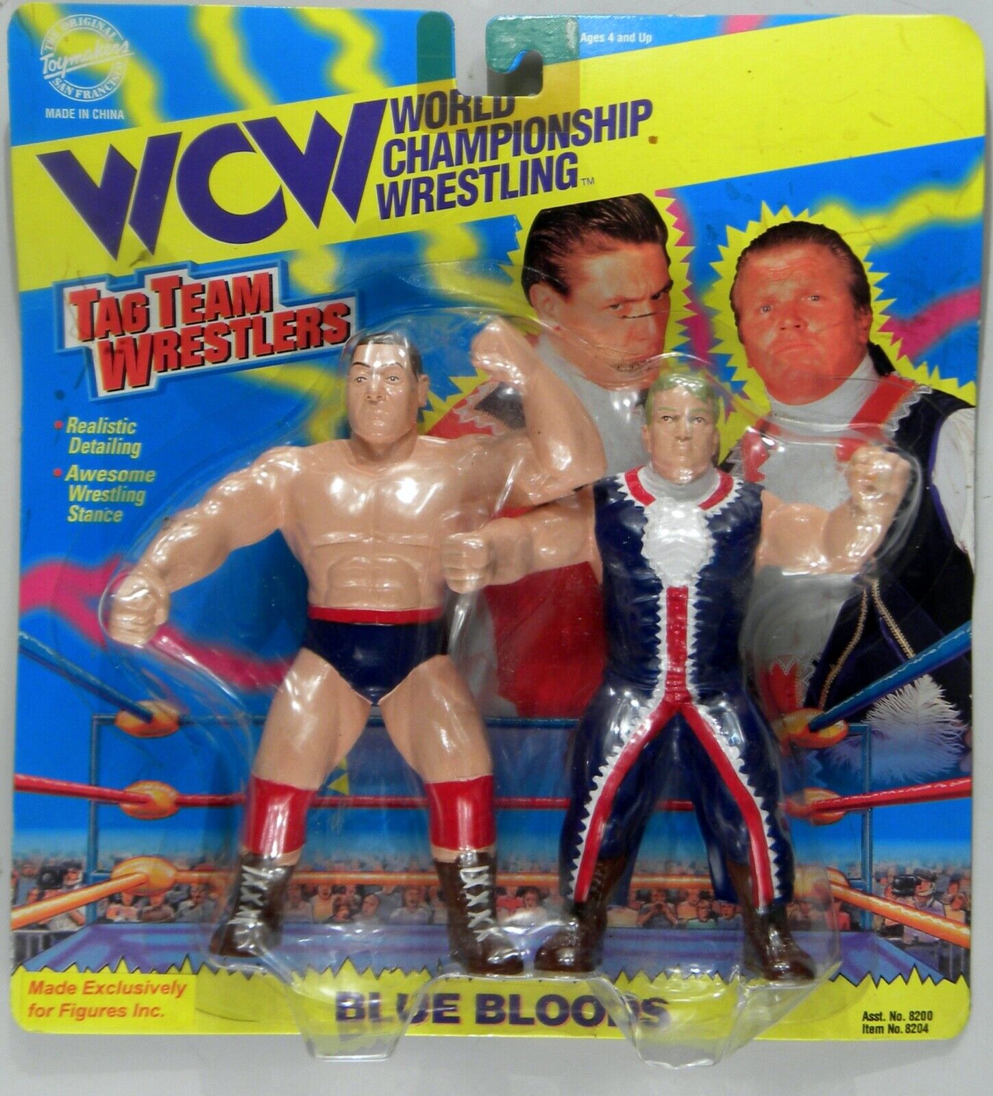 1996 WCW OSFTM Collectible Wrestlers [LJN Style] Tag Team