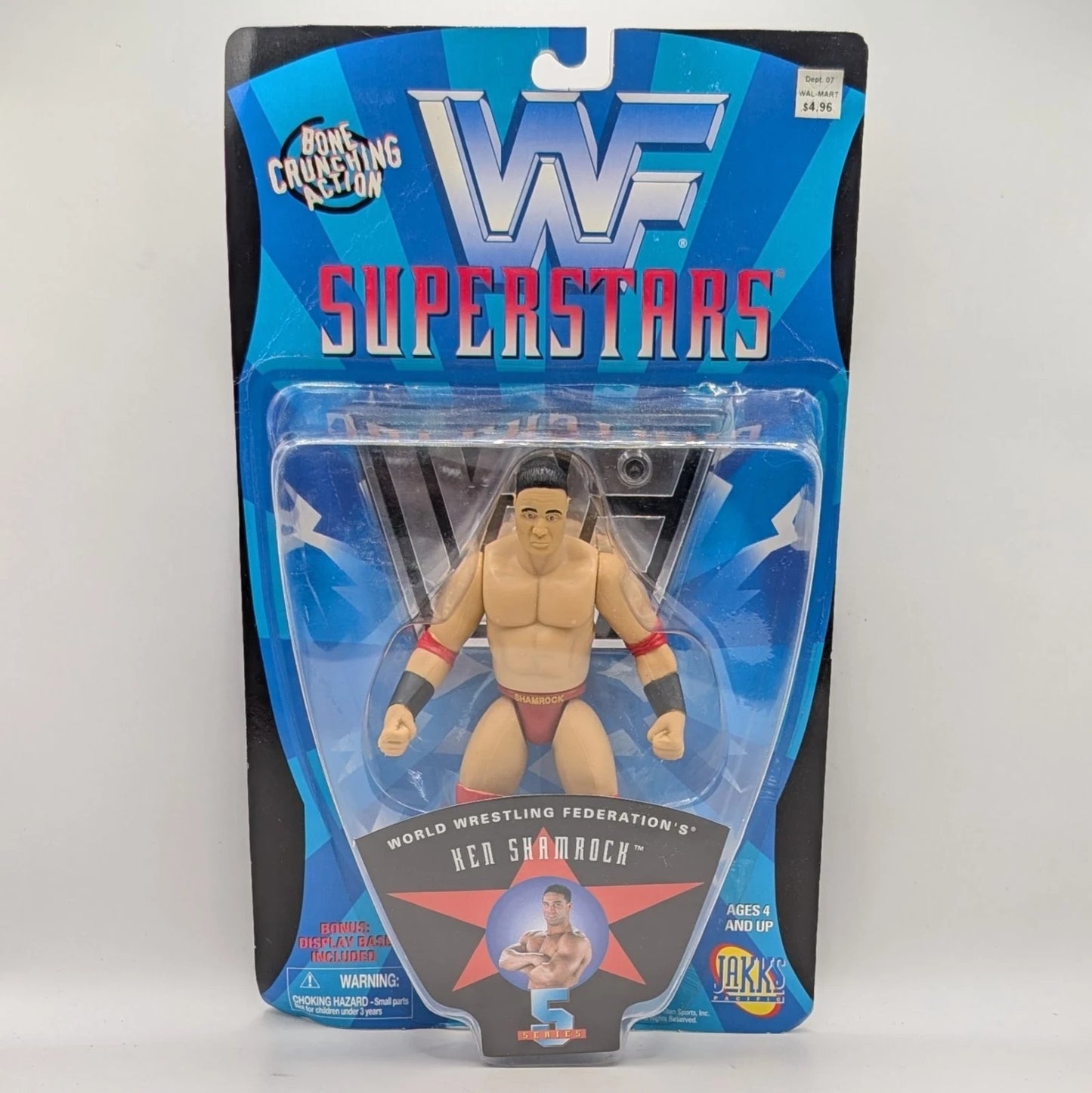 1997 WWF Jakks Pacific Superstars Series 5 Ken Shamrock