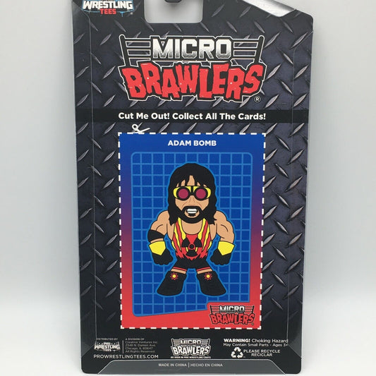2021 Pro Wrestling Tees Crate Exclusive Micro Brawlers Adam Bomb [September]