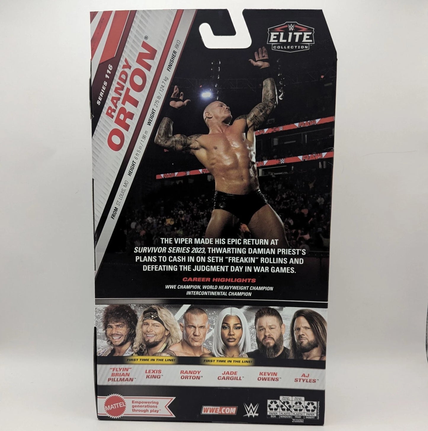 2025 WWE Mattel Elite Collection Series 116 Randy Orton