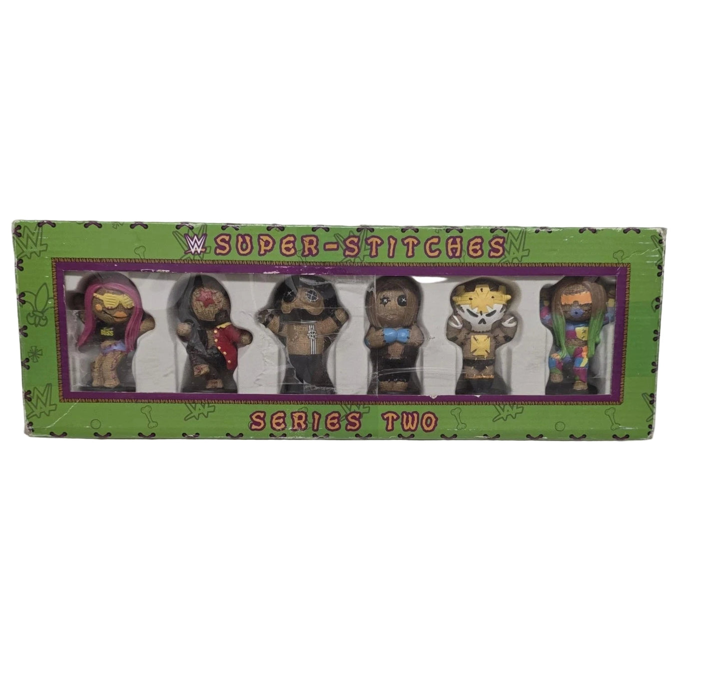 2018 WWE Super-Stitches Series 2: Sasha Banks, Shinsuke Nakamura, Seth Rollins, AJ Style, Triple H & Naomi