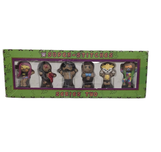 2018 WWE Super-Stitches Series 2: Sasha Banks, Shinsuke Nakamura, Seth Rollins, AJ Style, Triple H & Naomi