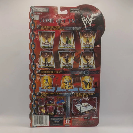 2002 WWF Jakks Pacific Titantron Live Unchained Fury Series 1 Wave 1 Hurricane Helms