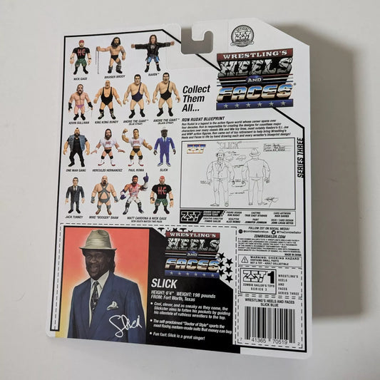 2024 Zombie Sailor's Toys Wrestling's Heels & Faces Series 3 Slick