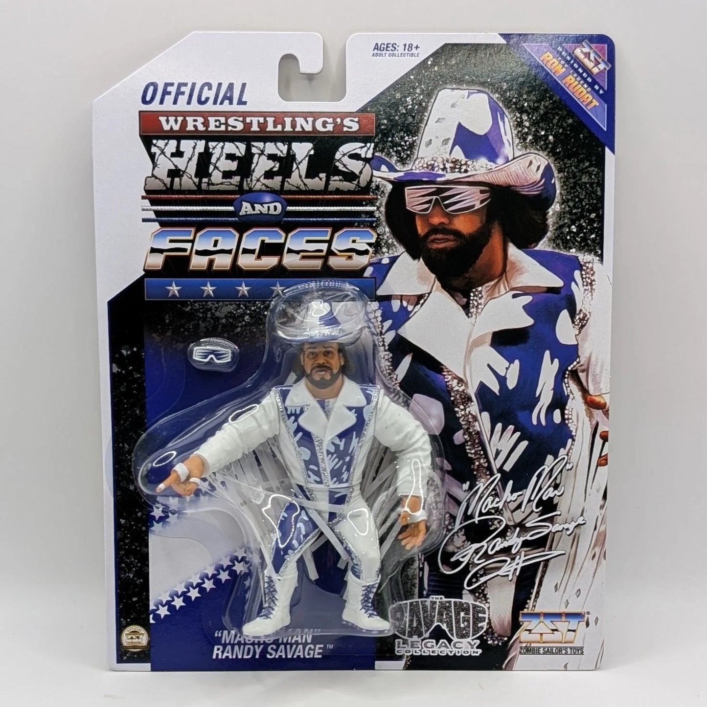2025 Zombie Sailor's Toys Wrestling's Heels & Faces: The Savage Legacy Collection Macho Man Randy Savage