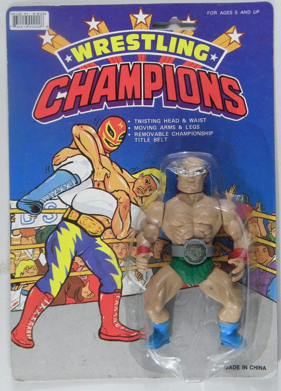 Wrestling Champions [Full Blue Card] Bootleg/Knockoff 339/1
