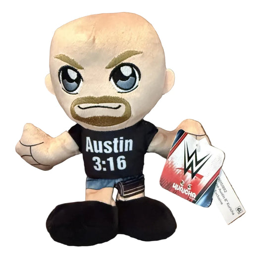 2026 WWE Uncanny Brands 8" Kuricha Plush Stone Cold Steve Austin