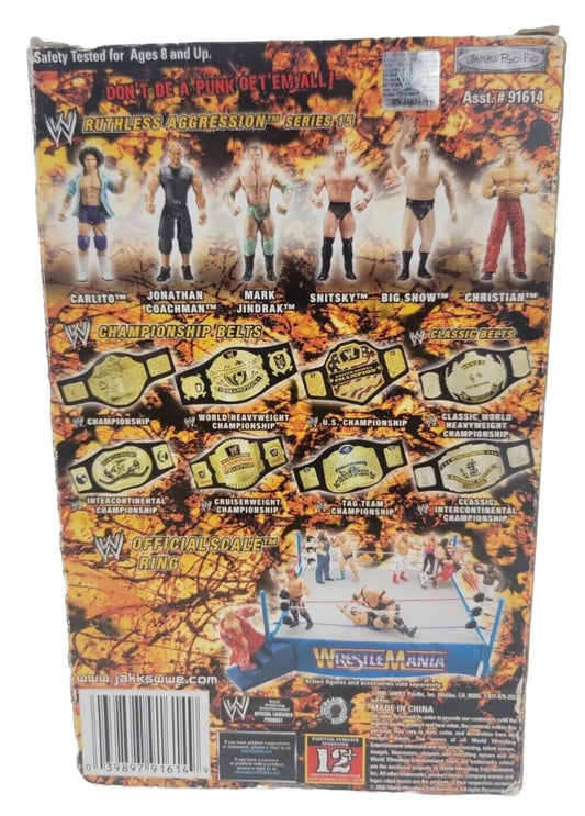 2006 WWE Jakks Pacific Limited Edition Spinning US Title Belt John Cena