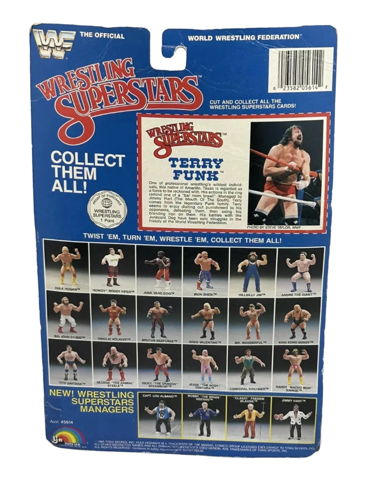 1986 WWF LJN Wrestling Superstars Series 3 Terry Funk – Wrestling